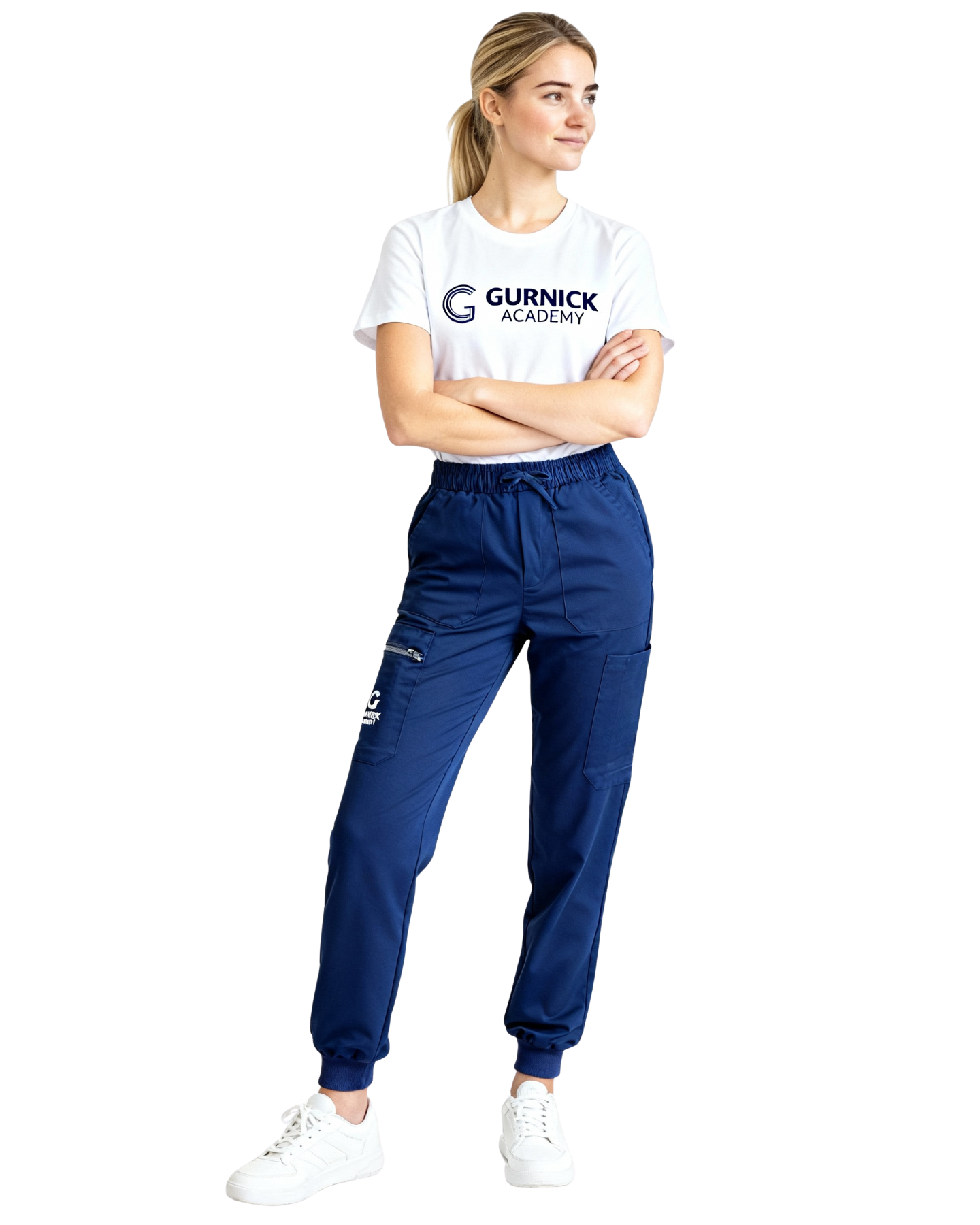 Women's Jogger Scrub Pants with 4 Pockets