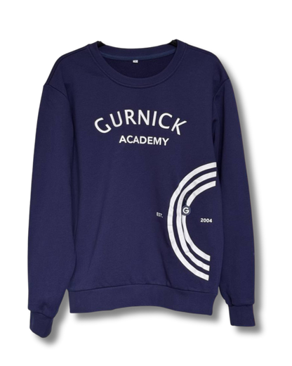 GA - Long-sleeve Crewneck with Zipper pocket