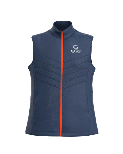 Gurnick Academy Blue Puffer Stuff Vest - Overlayer
