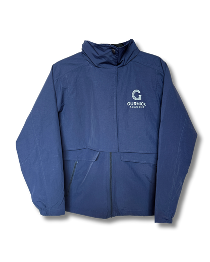GA - Blue Lightweight Windbreaker Jacket Short