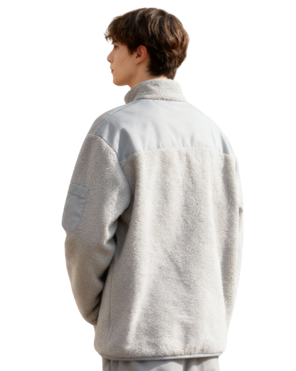 GA - Grey Sherpa Jacket