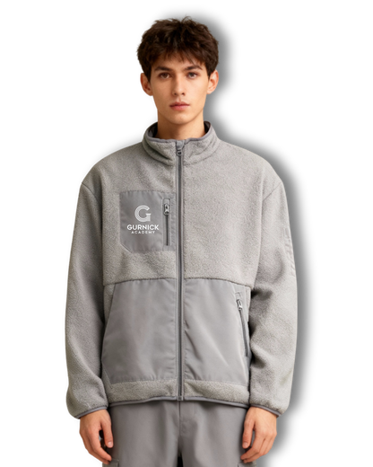 GA - Grey Sherpa Jacket