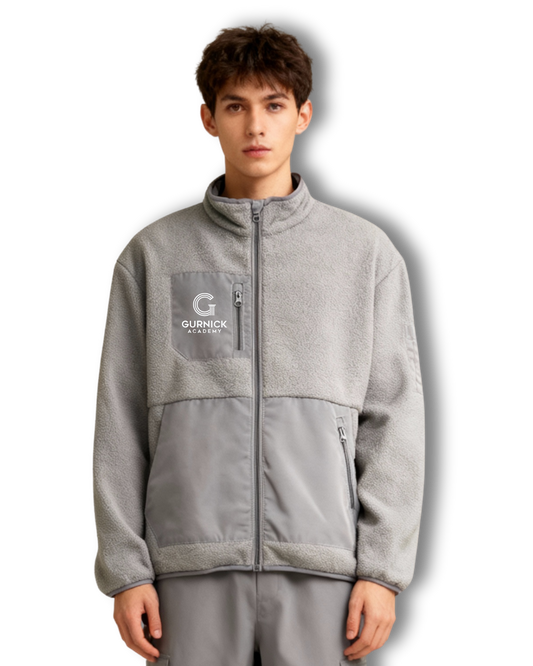 GA - Grey Sherpa Jacket