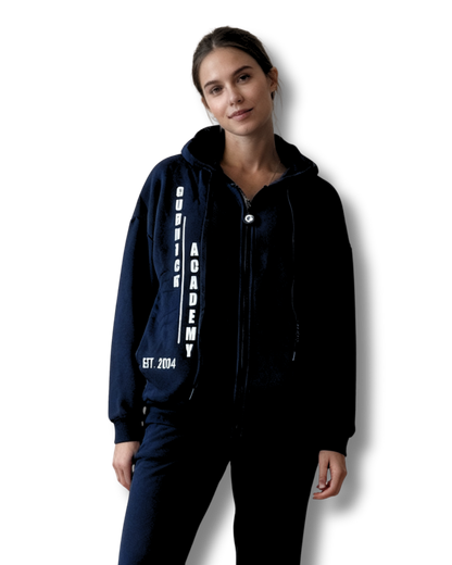 GA -Blue Zip up Hoodie and Jogger Set