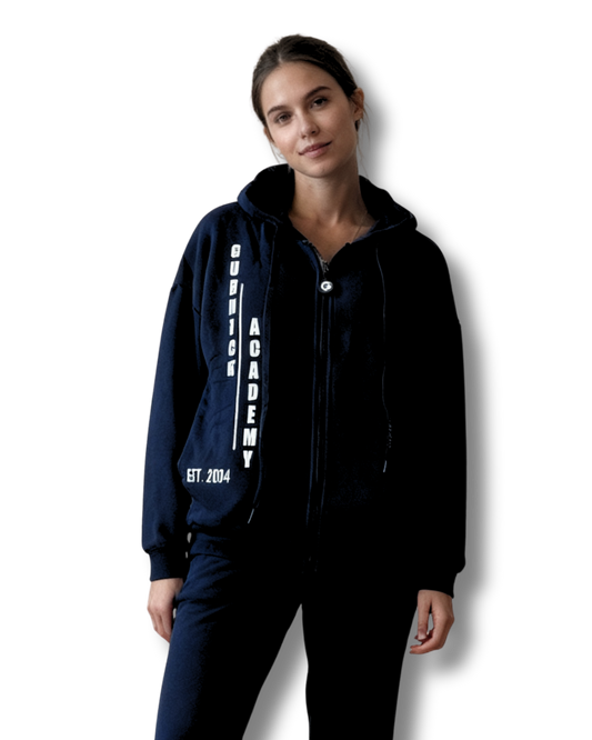 GA -Blue Zip up Hoodie and Jogger Set