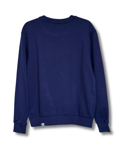 GA - Long-sleeve Crewneck with Zipper pocket