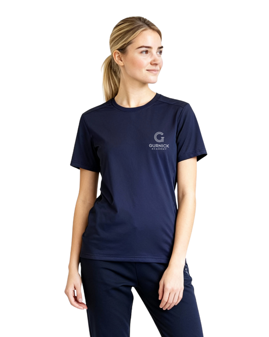 Women's Quick-Dry Short Sleeve Crew Neck Athletic T-Shirt - Uniform