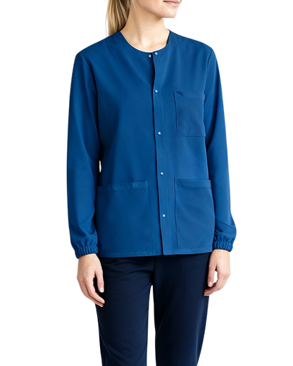 Cherokee Unisex 2-Pocket Zip Front Scrub Jacket