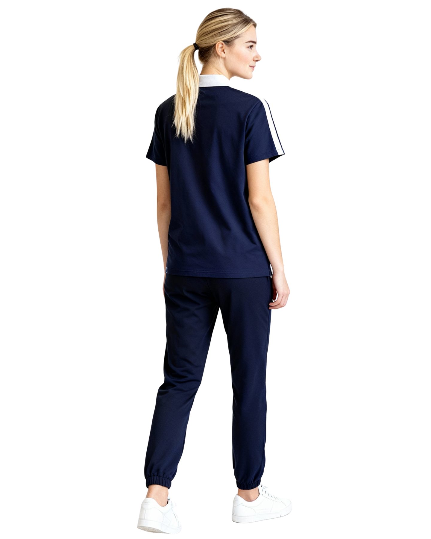 Gurnick Academy Blue and White Polo Shirt - Unisex