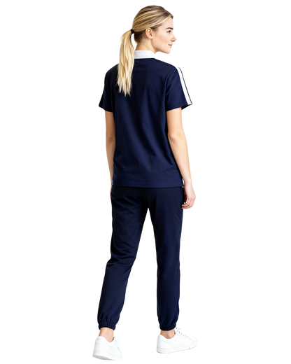 Gurnick Academy Blue and White Polo Shirt - Unisex
