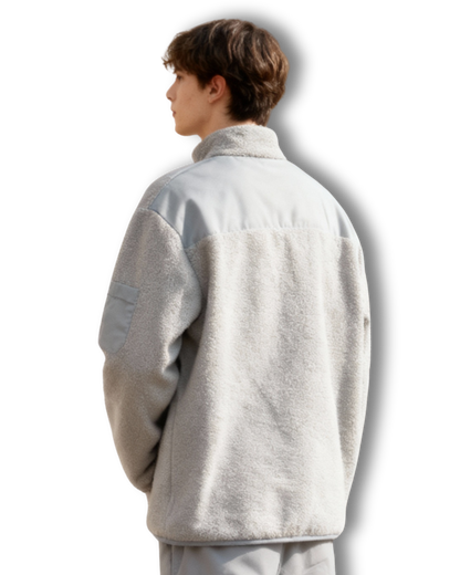 GA - Grey Sherpa Jacket