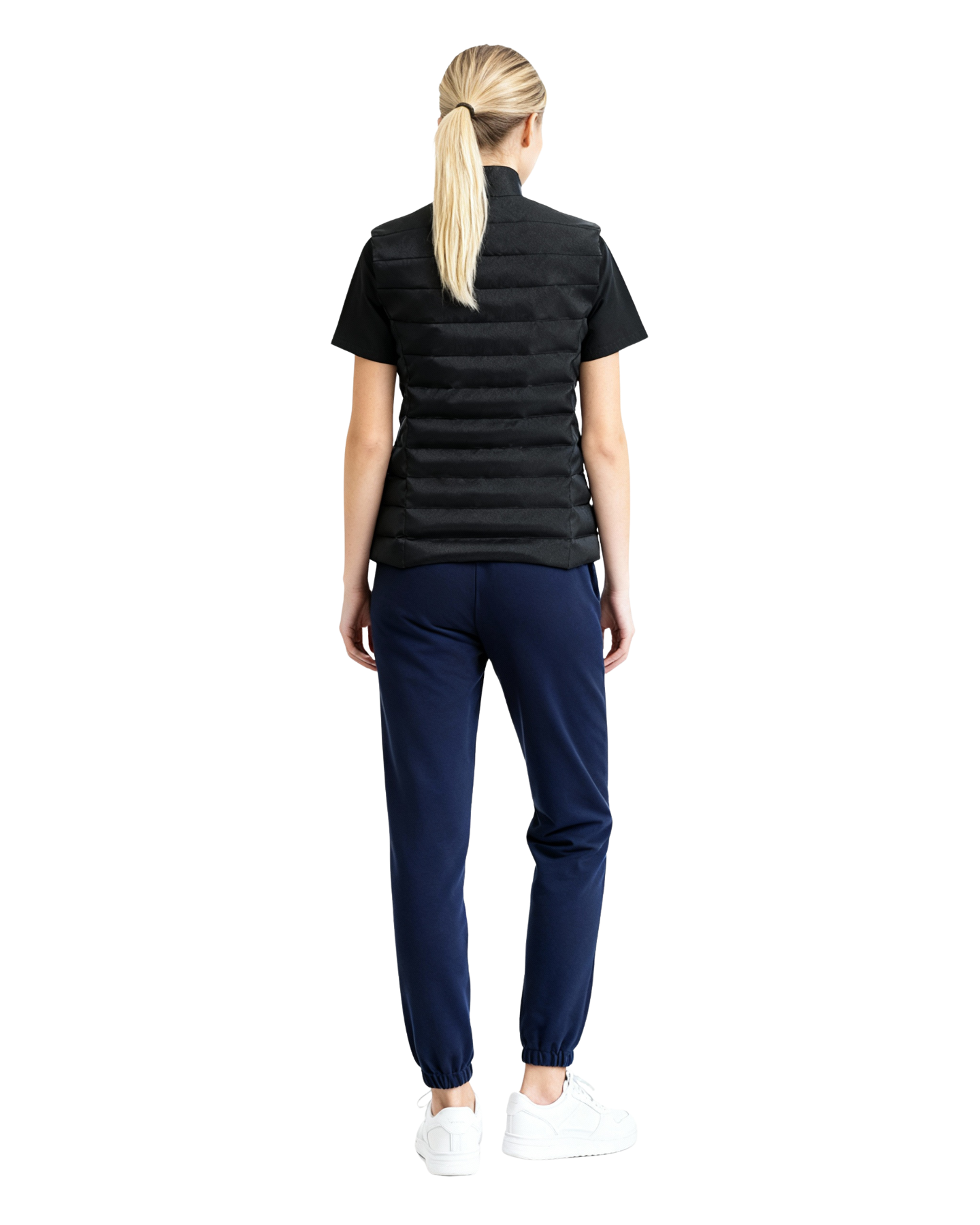 Gurnick Academy Black Puffer Stuff Vest - Fitted Overlayer