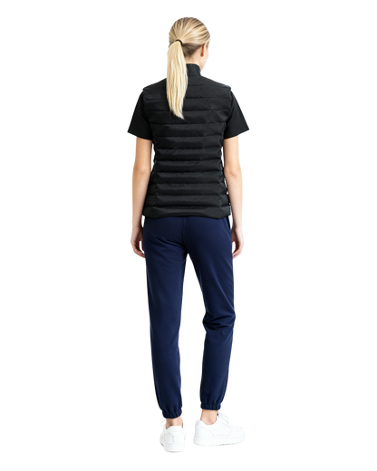 Gurnick Academy Black Puffer Stuff Vest - Fitted Overlayer