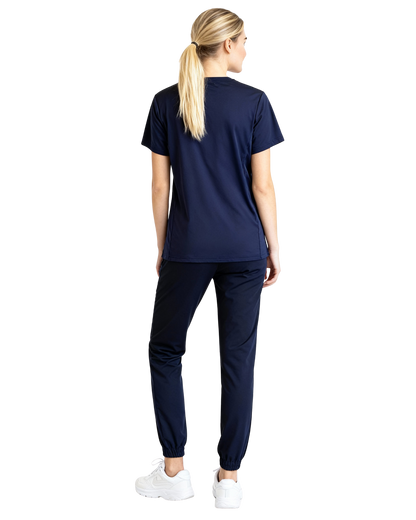 Women's Quick-Dry Short Sleeve Crew Neck Athletic T-Shirt - Uniform