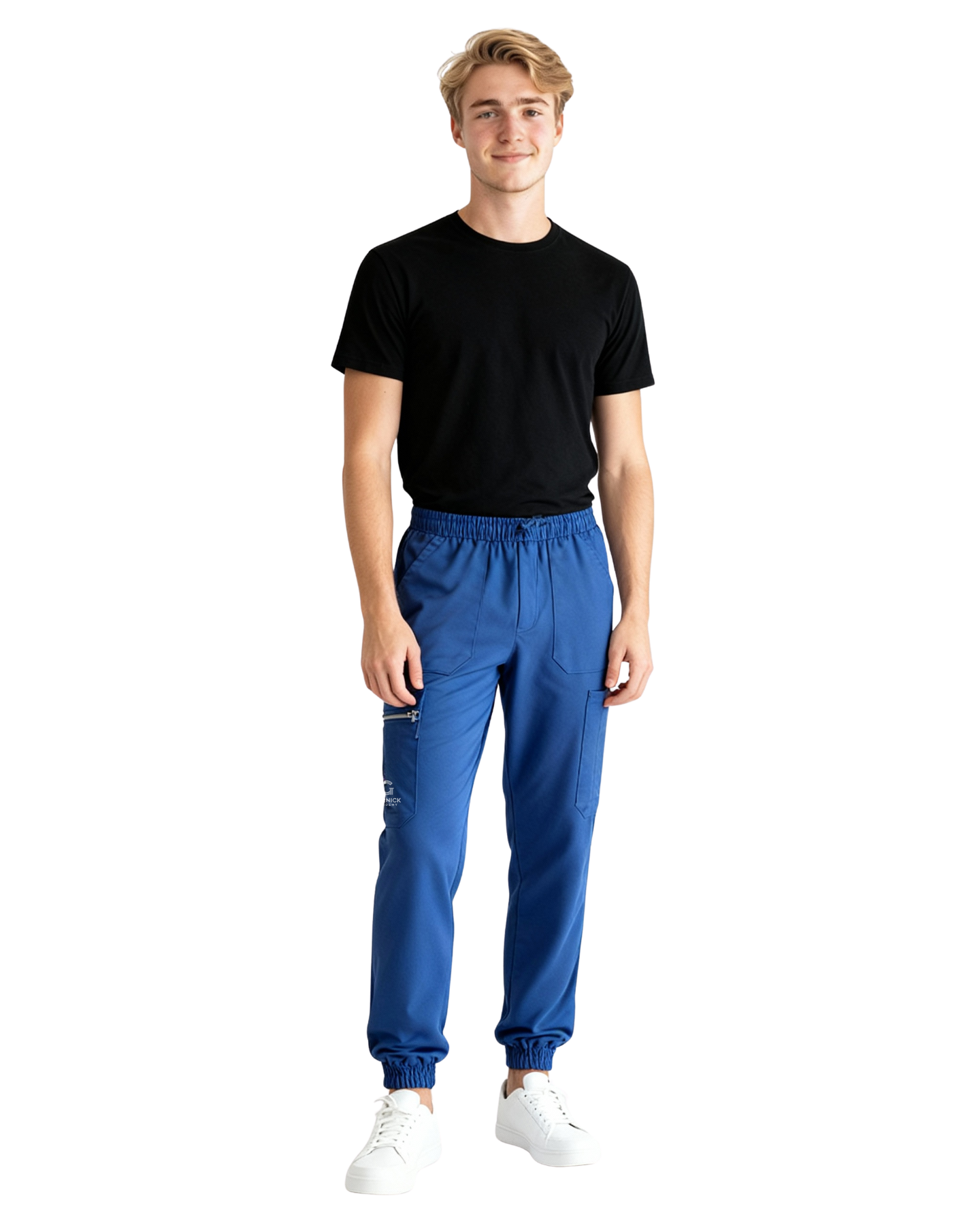 Men's Jogger Scrub Pants with 4 Pockets