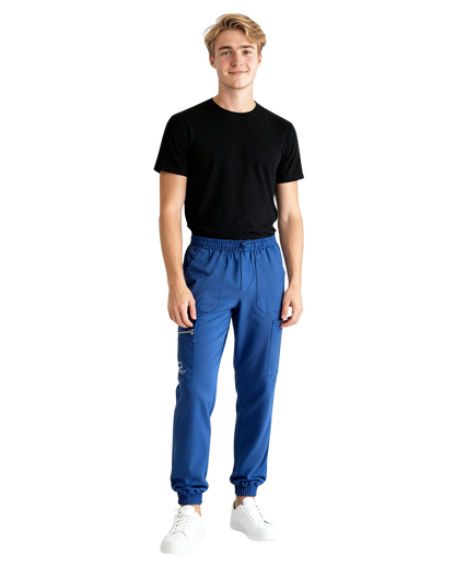 Men's Jogger Scrub Pants with 4 Pockets