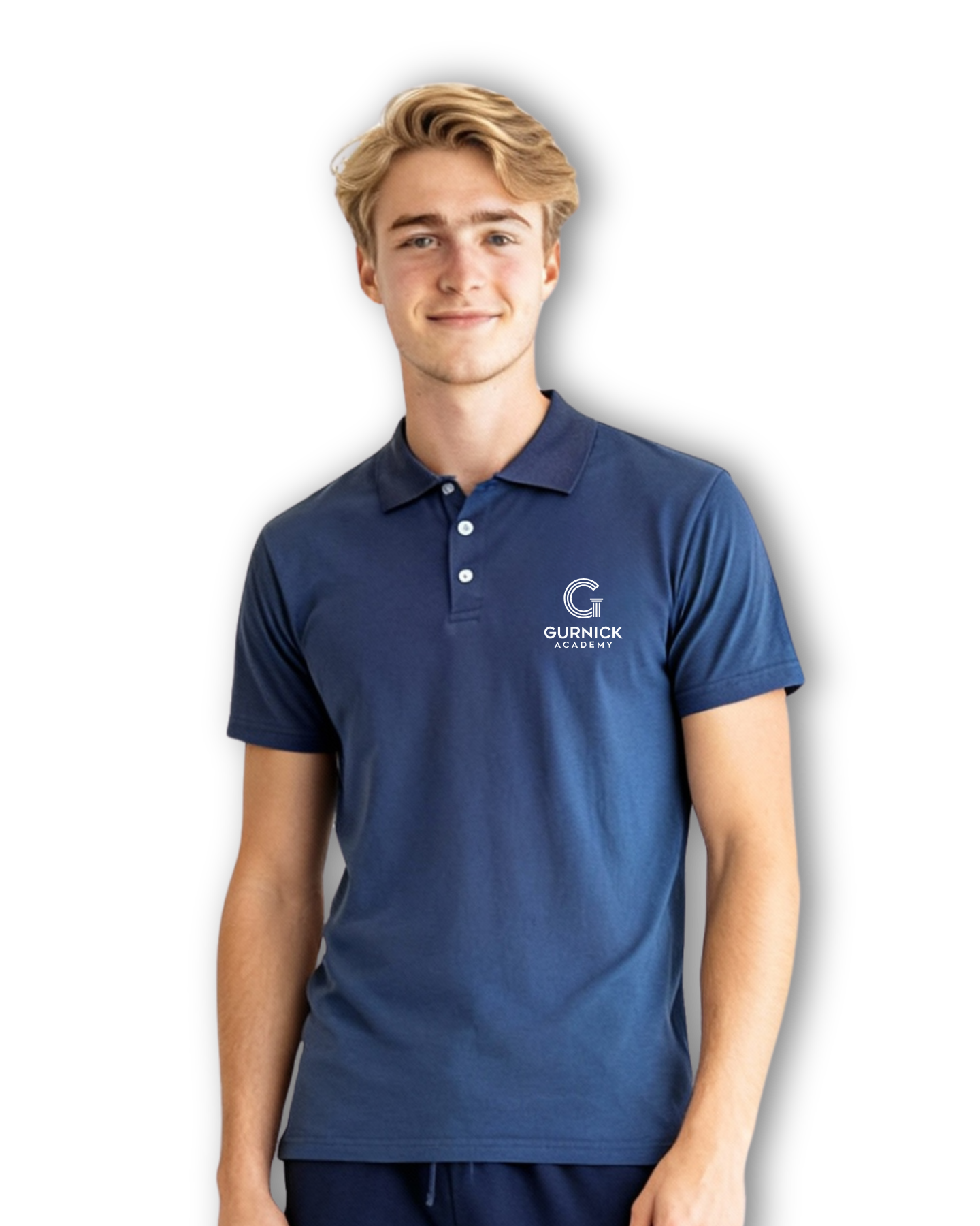 Male Classic Pique 3-Button Polo Shirt