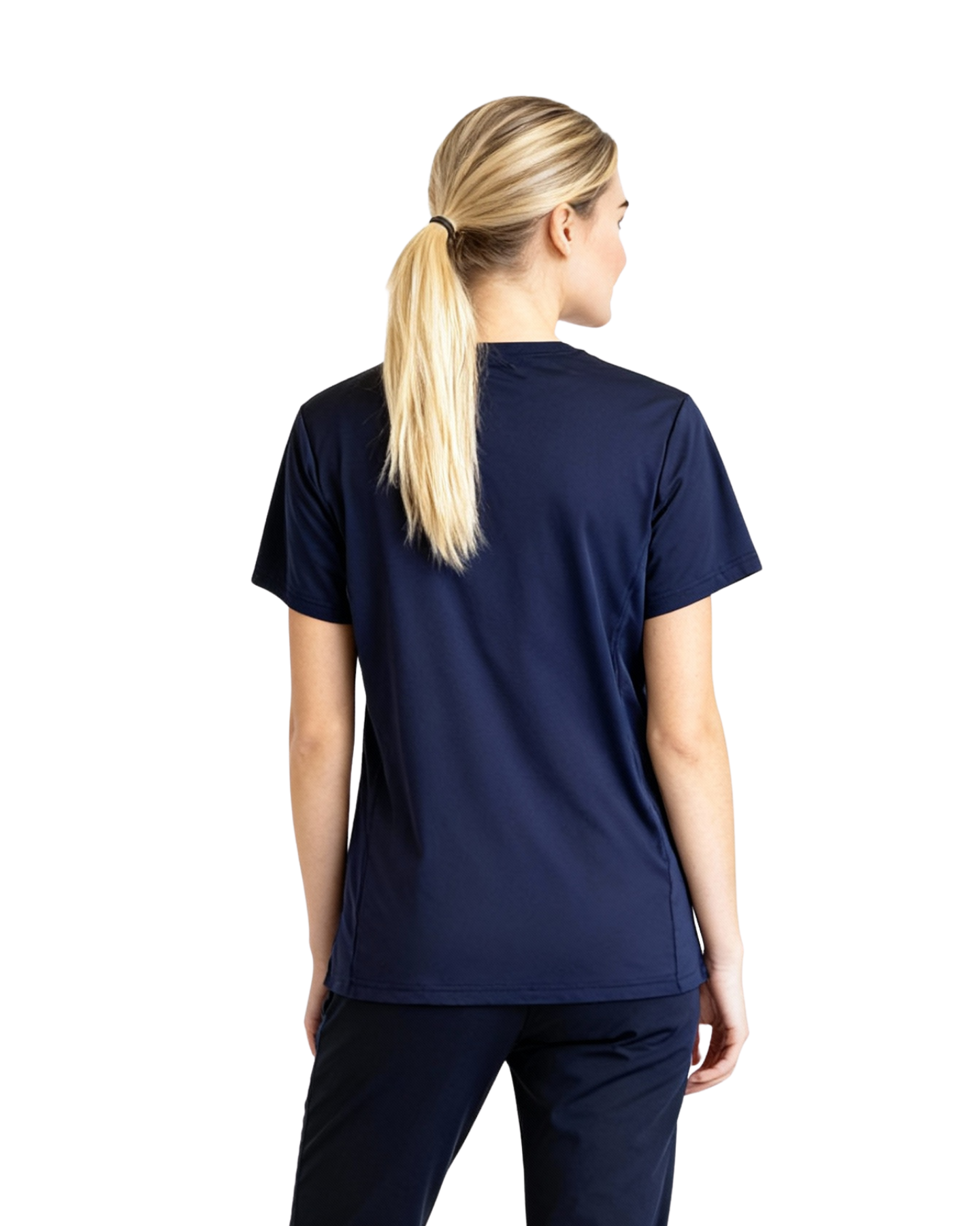 Women's Quick-Dry Short Sleeve Crew Neck Athletic T-Shirt - Uniform