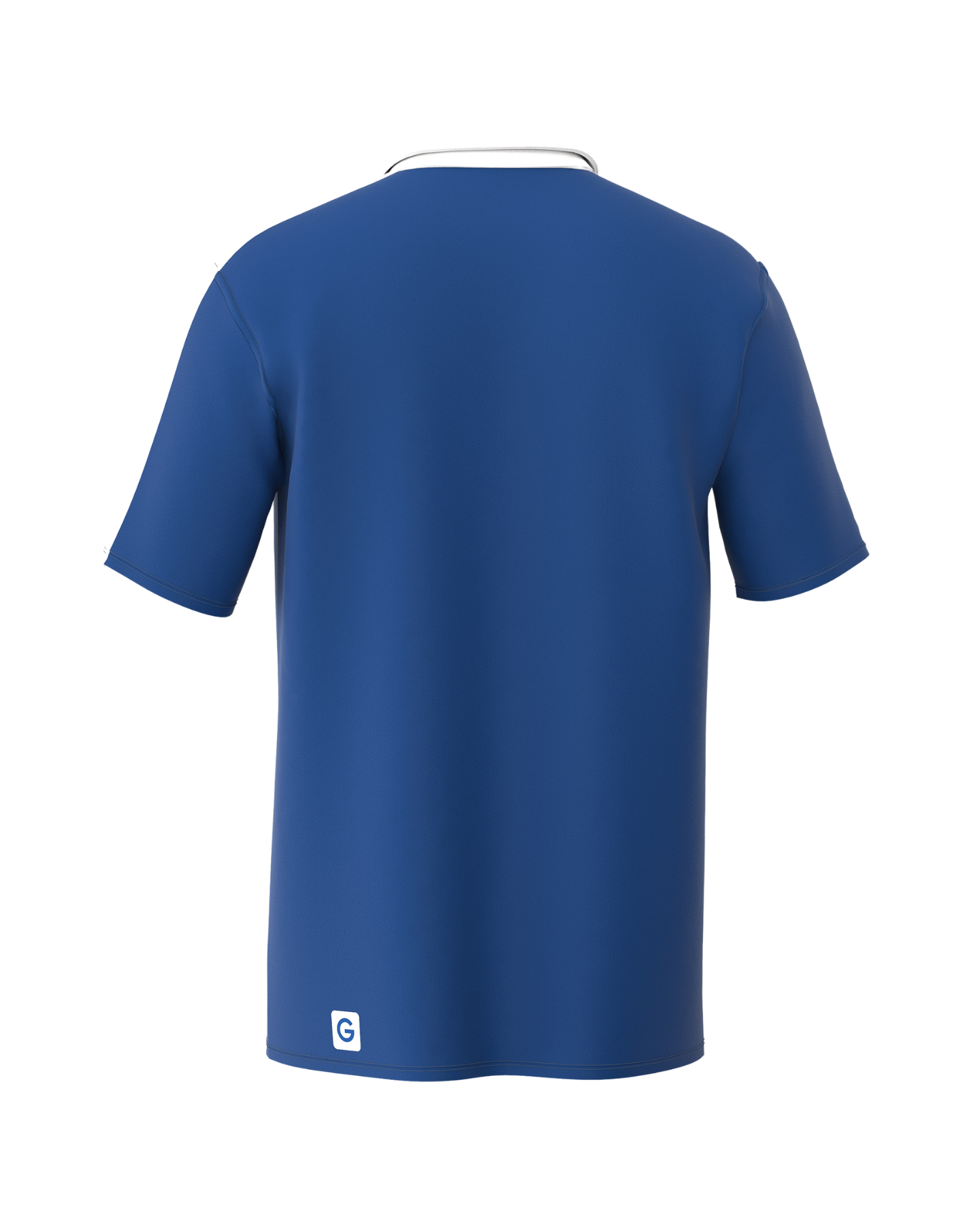 Gurnick Academy Blue and White Polo Shirt - Unisex