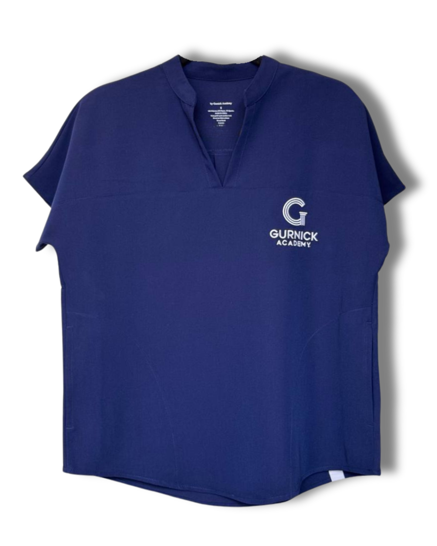 Women’s Split-Neck Multi-Pocket Scrub Top - Uniform