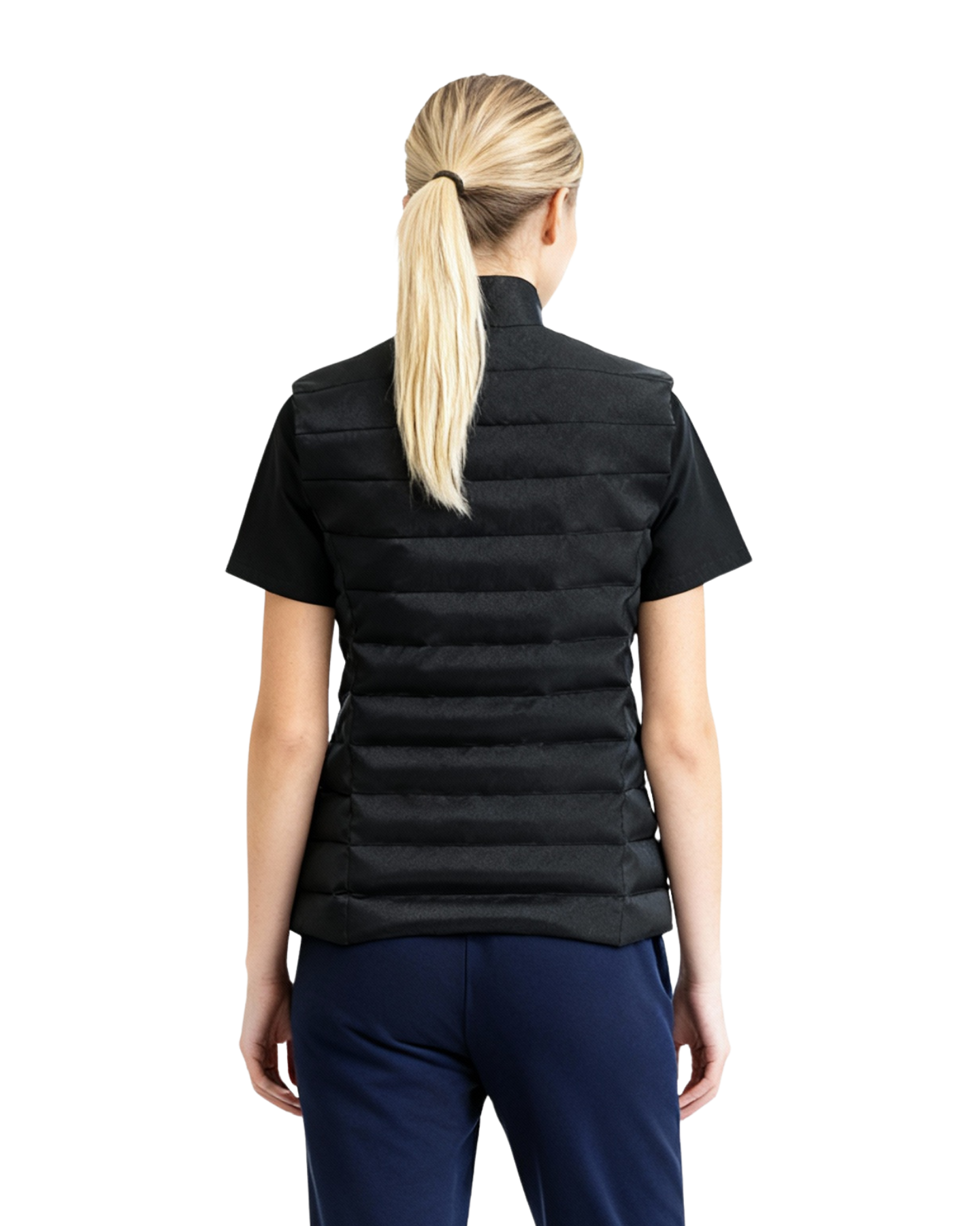 Gurnick Academy Black Puffer Stuff Vest - Fitted Overlayer
