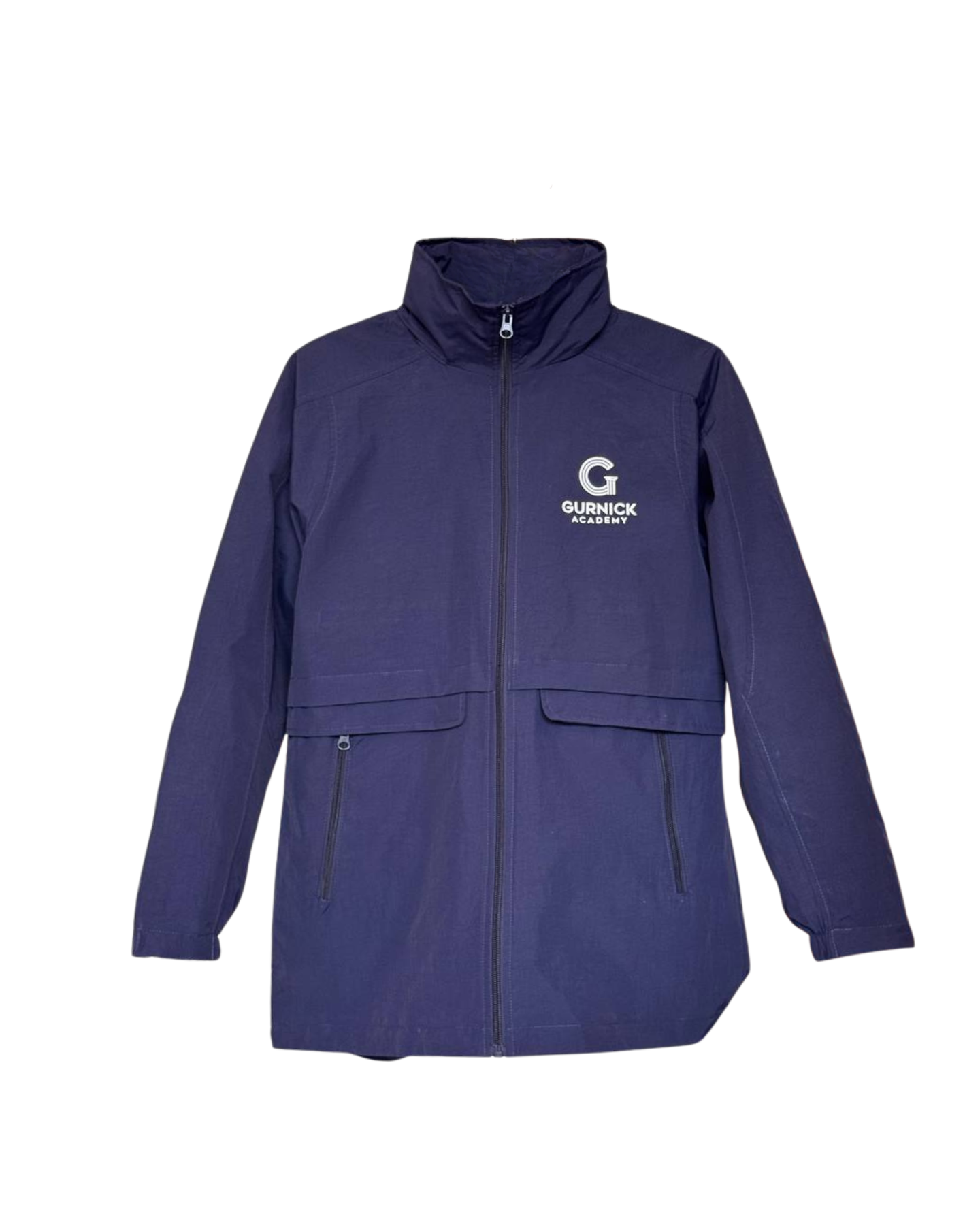 Gurnick Academy Blue Lightweight Parka Jacket Long