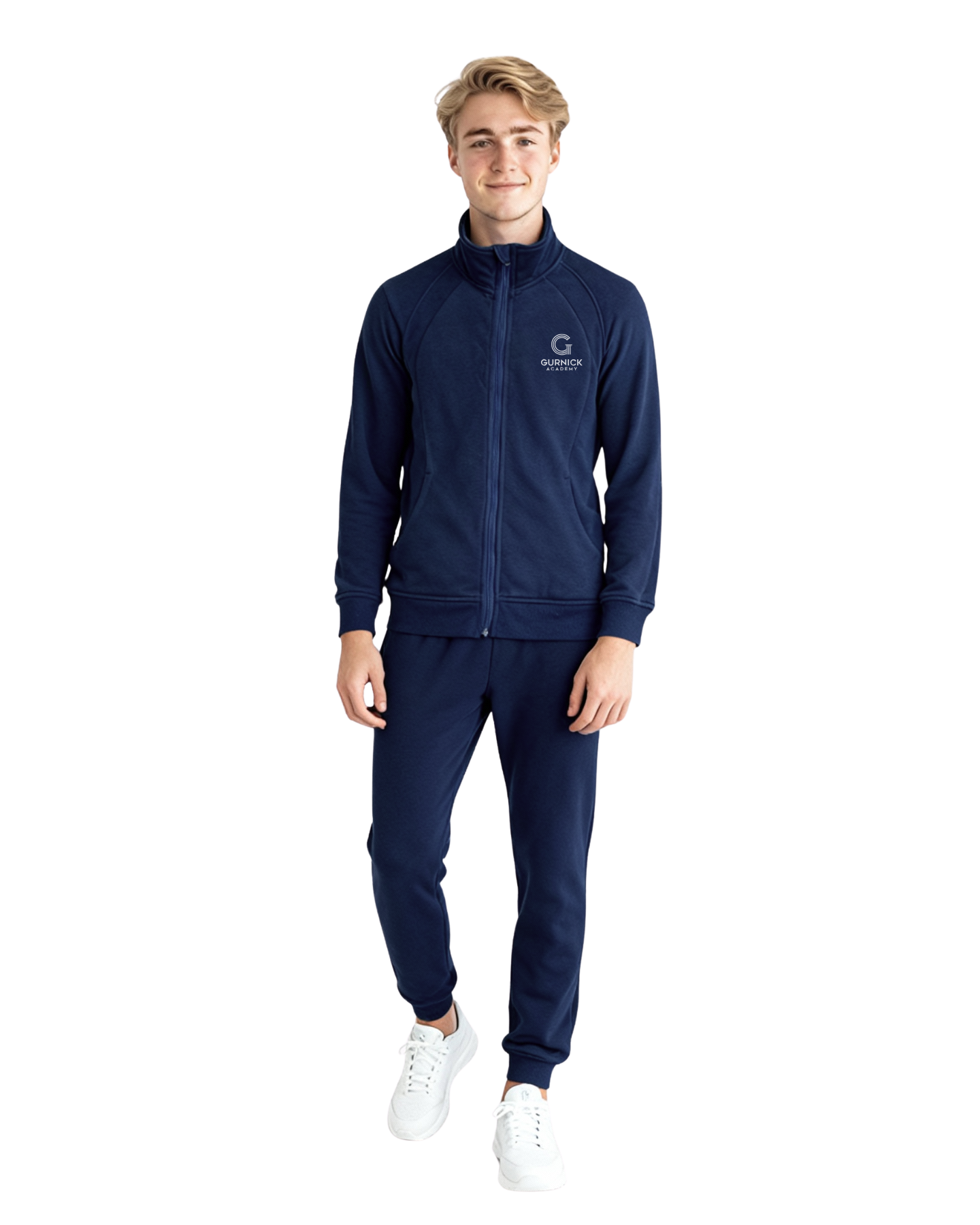 Men's Soft Lightweight Full-Zip Fleece Jacket