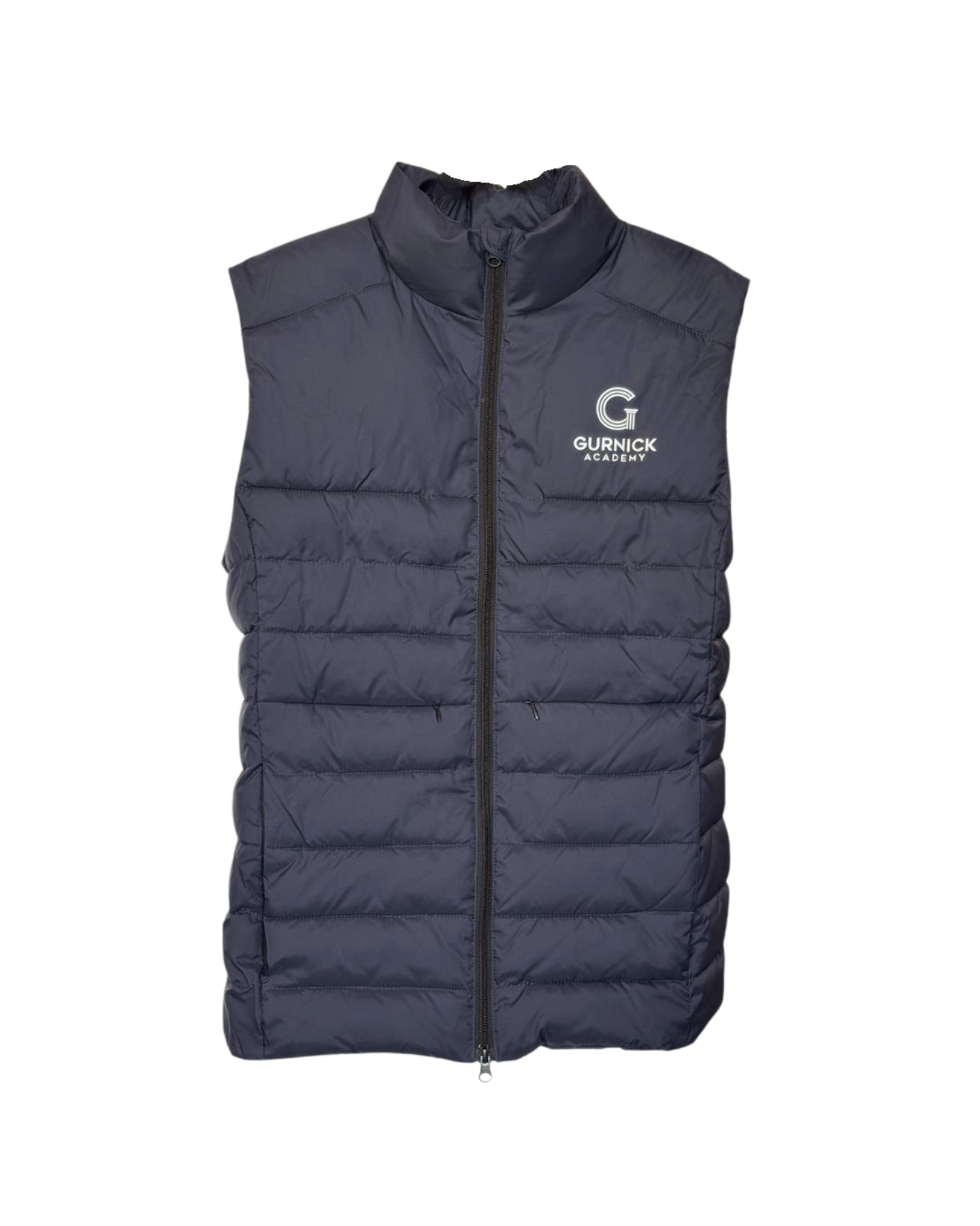 Gurnick Academy Blue Puffer Stuff Vest - Fitted Overlayer