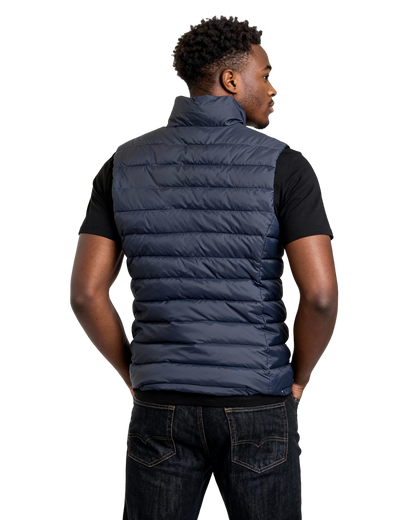 Gurnick Academy Blue Puffer Stuff Vest - Fitted Overlayer