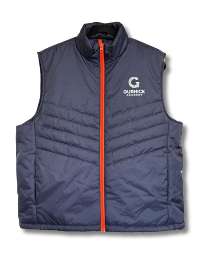 Gurnick Academy Blue Puffer Stuff Vest - Overlayer