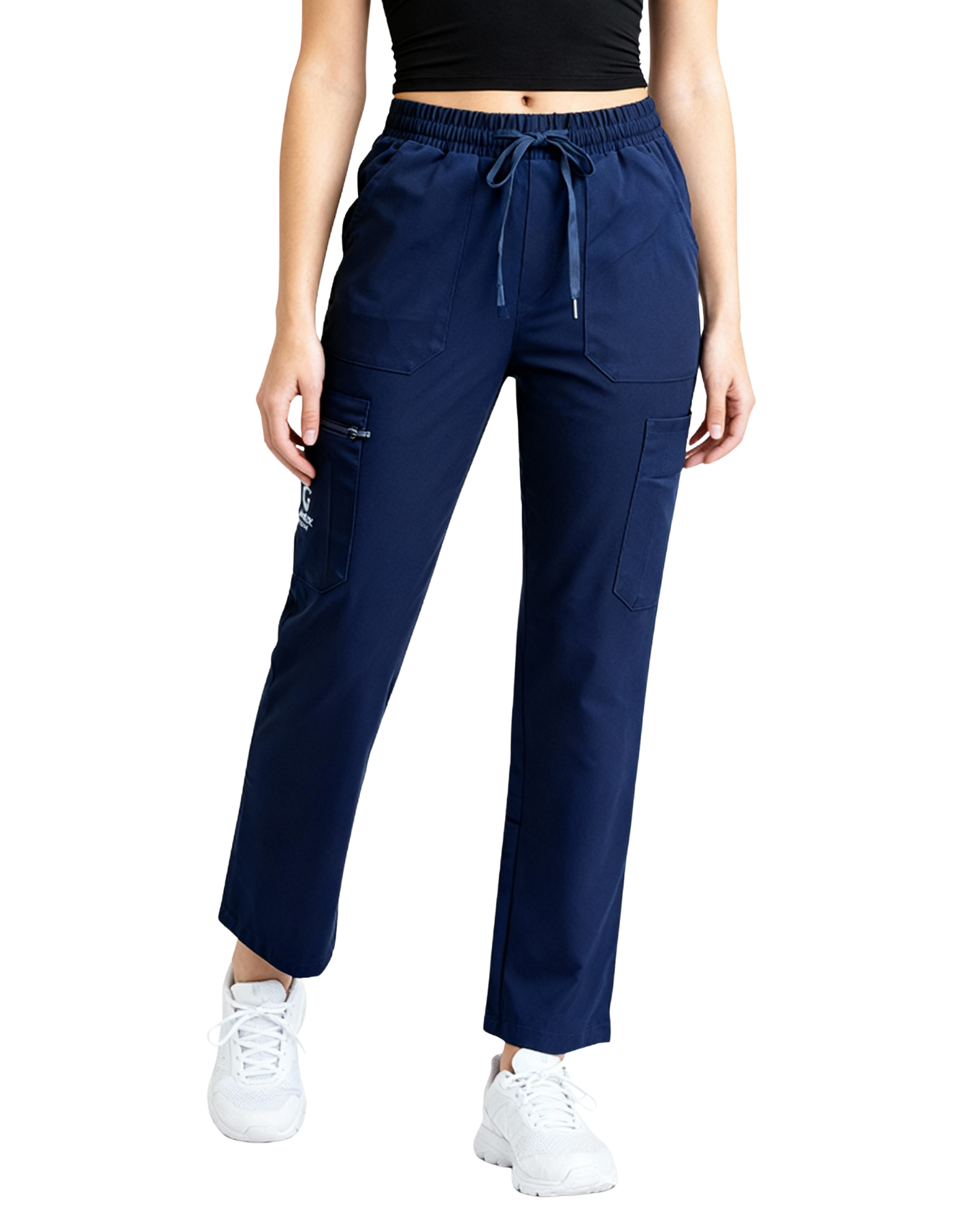 Women's Classic Boot Cut Scrub Pants with 4 Pockets