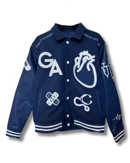 Gurnick Academy Blue Spirit Bomber Jacket