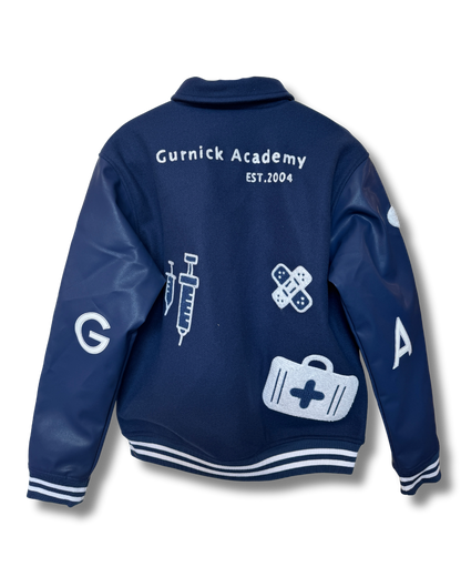 Gurnick Academy Blue Spirit Bomber Jacket