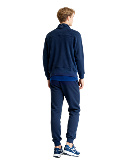 Men's Soft Lightweight Full-Zip Fleece Jacket