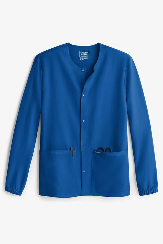 Cherokee Unisex 2-Pocket Zip Front Scrub Jacket