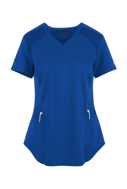 Female Cherokee Workwear Originals Ultra 2-Pocket V-Neck Scrub Top