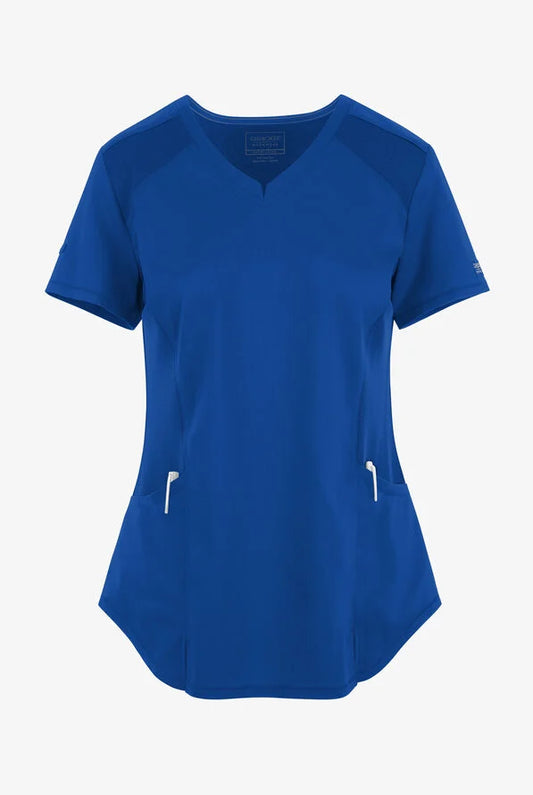 Female Cherokee Workwear Originals Ultra 2-Pocket V-Neck Scrub Top