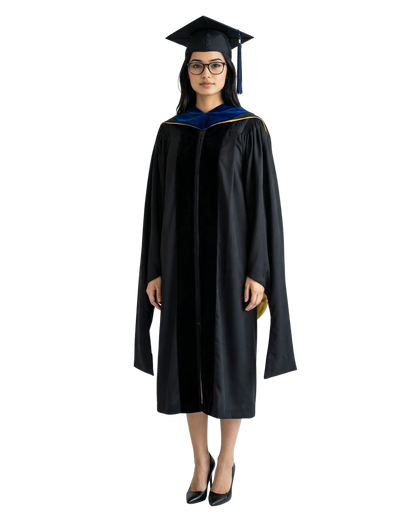 Step 1: Pick Your Graduation Cap and Gown - Masters Degree