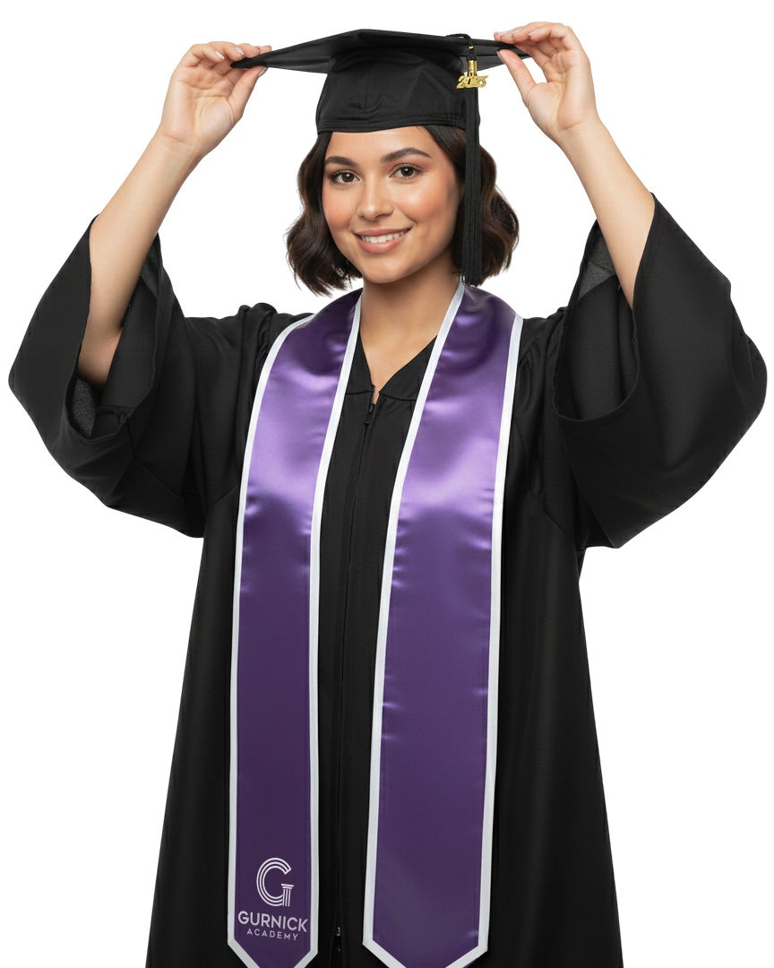 Traditional Graduation Cap and Gown – Gurnick Academy Store powered by ...
