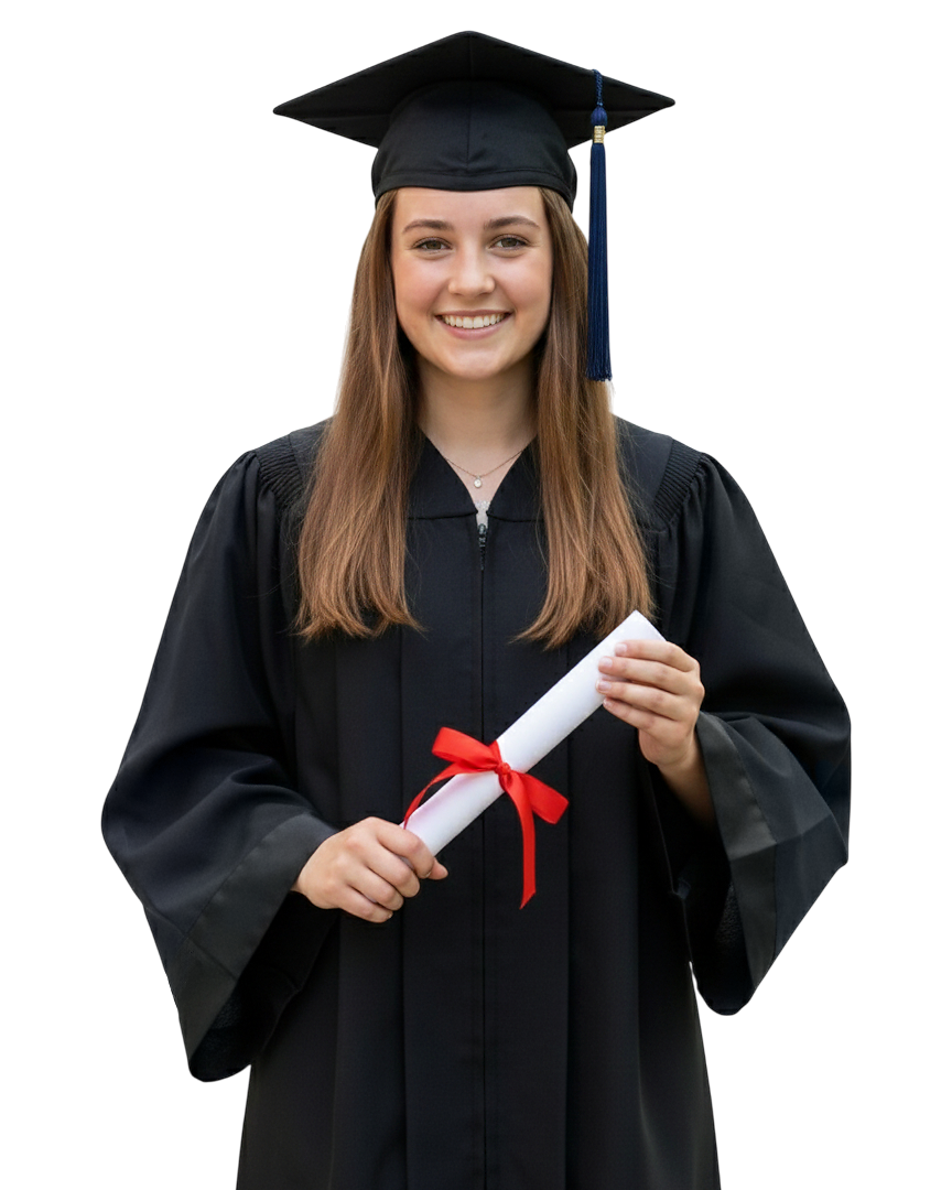 Step 1: Pick Your Graduation Cap and Gown - Bachelors Degree