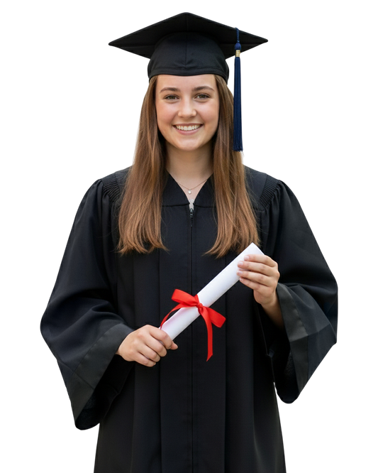 Step 1: Pick Your Graduation Cap and Gown - Bachelors Degree