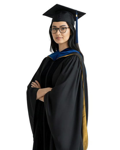 Step 1: Pick Your Graduation Cap and Gown - Masters Degree