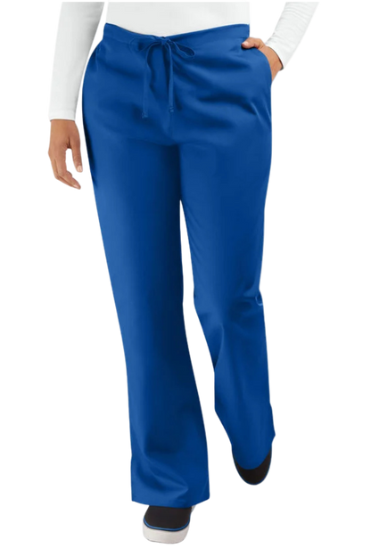 Female Cherokee Workwear 3-Pocket Straight Leg Drawstring Scrub Pants