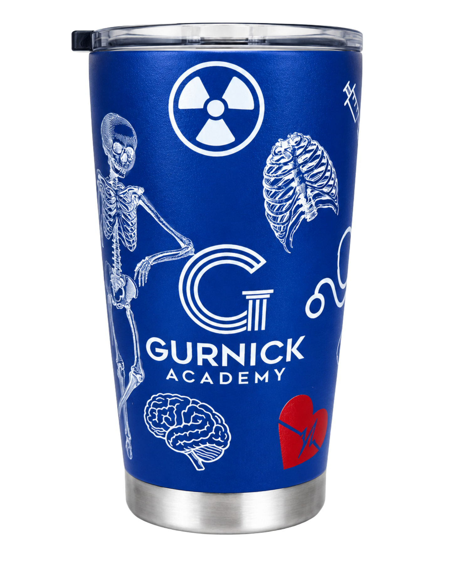 GA - Tumbler cup Anatomy Blue