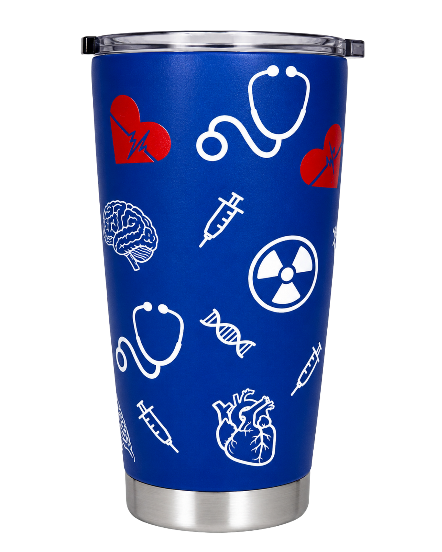 GA - Tumbler cup Anatomy Blue