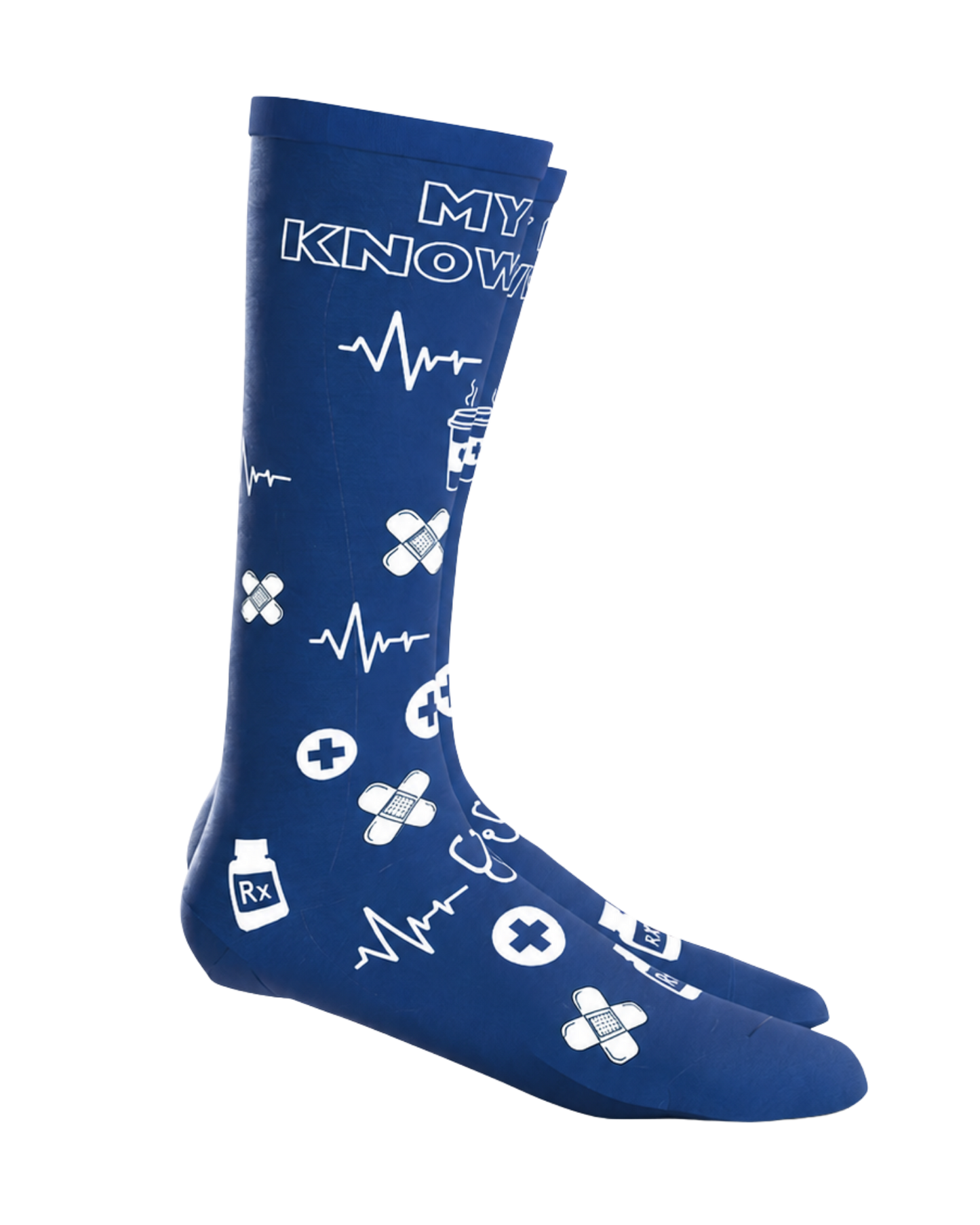 Gurnick Academy Compression Socks Blue