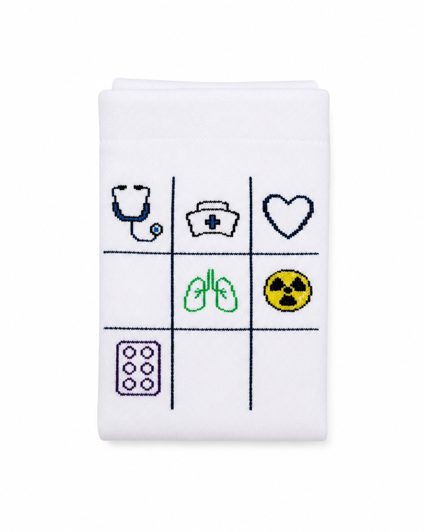 GA - White Compression Socks