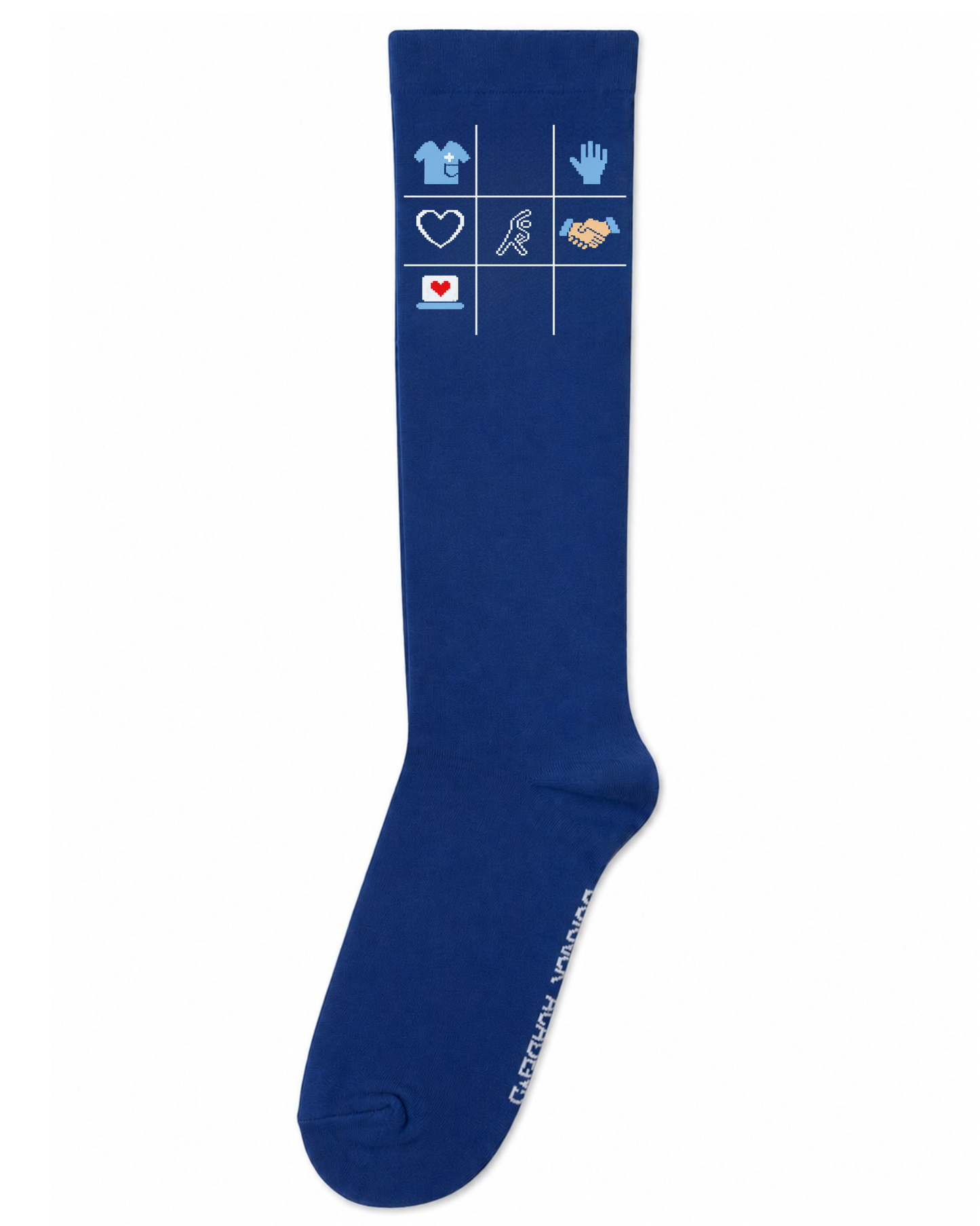 GA - Navy Blue Compression Socks