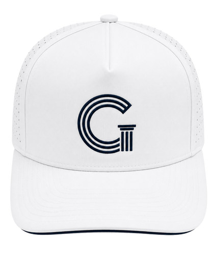 GA - White Performance Cap