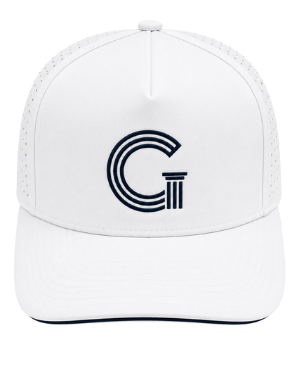 GA - White Performance Cap